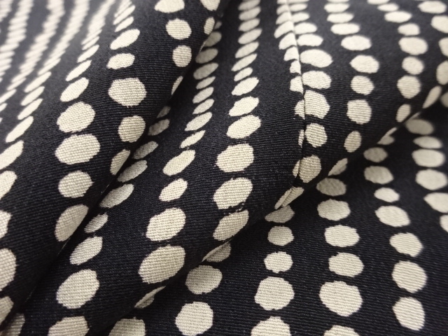  水玉模様二部式小紋着物